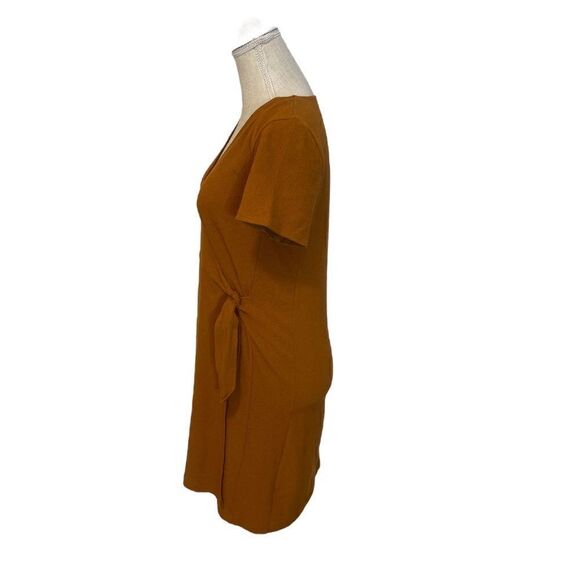 Madewell Texture & Thread Short-Sleeve Side-Tie Dress - Picture 8 of 15